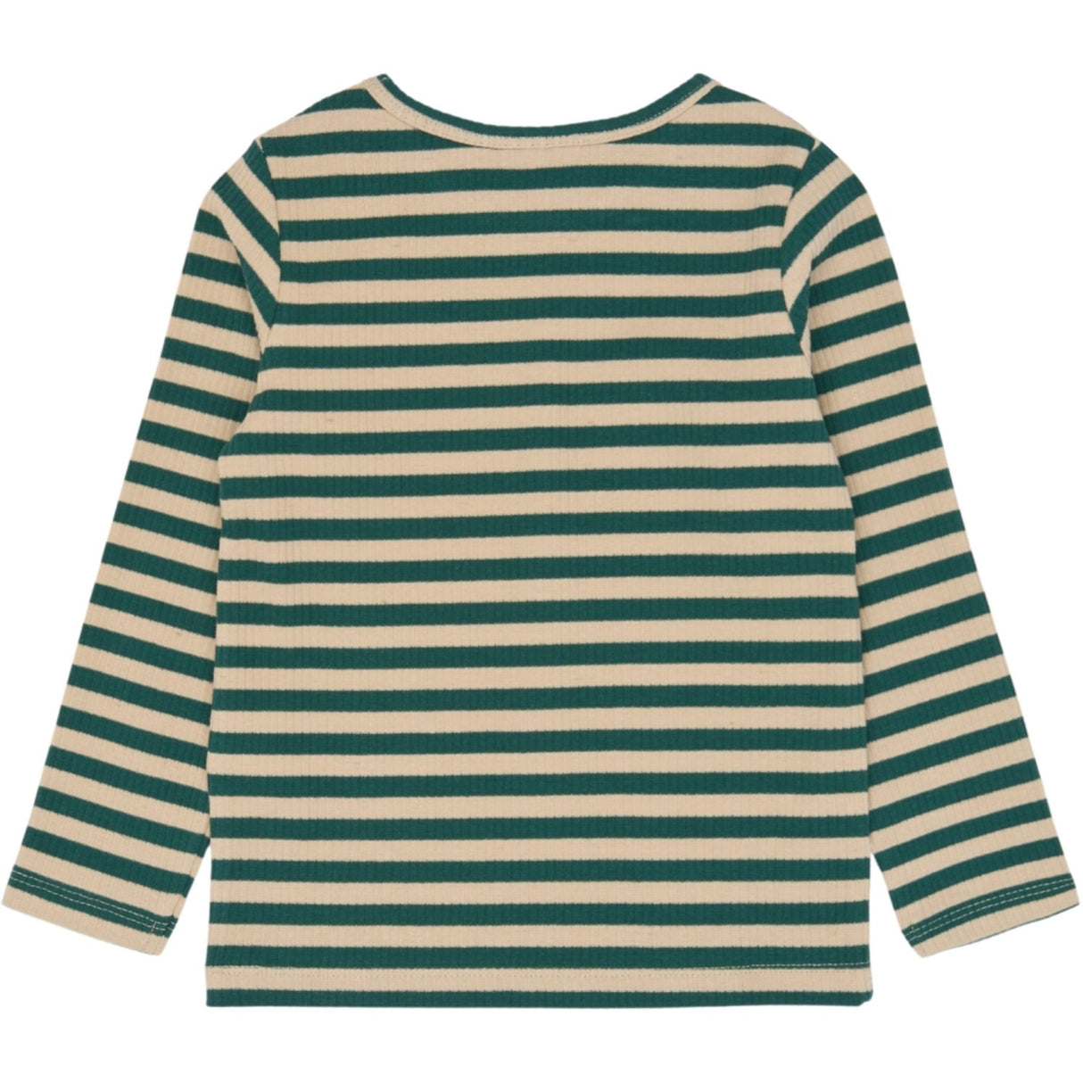 THE NEW Siblings June Bug Striped Tnstfro L_S Rib Tee