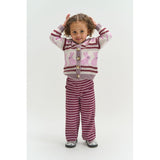 THE NEW Siblings Elderberry Striped Tn Tnstfro Wide Rib Bukser