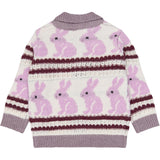 THE NEW Siblings Gardenia Striped Tnstval Jacquard Cardigan