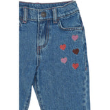 THE NEW Siblings Light Blue Denim Emb Tnstvalora Mor Fit Jeans