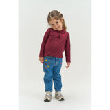 THE NEW Siblings Light Blue Denim Emb Tnstvalora Mor Fit Jeans
