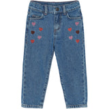 THE NEW Siblings Light Blue Denim Emb Tnstvalora Mor Fit Jeans