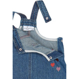 THE NEW Siblings Light Blue Denim Emb Tnstvalora S_L Denim Kjole