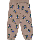 THE NEW Siblings Taupe Gray AOP Tn Tnstvhil Sweatpants