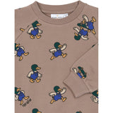 THE NEW Siblings Taupe Gray AOP Tn Tnstvhil Sweatshirt