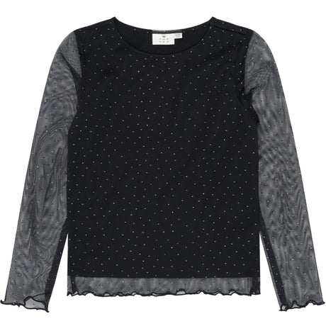The New Black Beauty Tnyancy L_S Mesh Top
