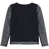 The New Black Beauty Tnyancy L_S Mesh Top