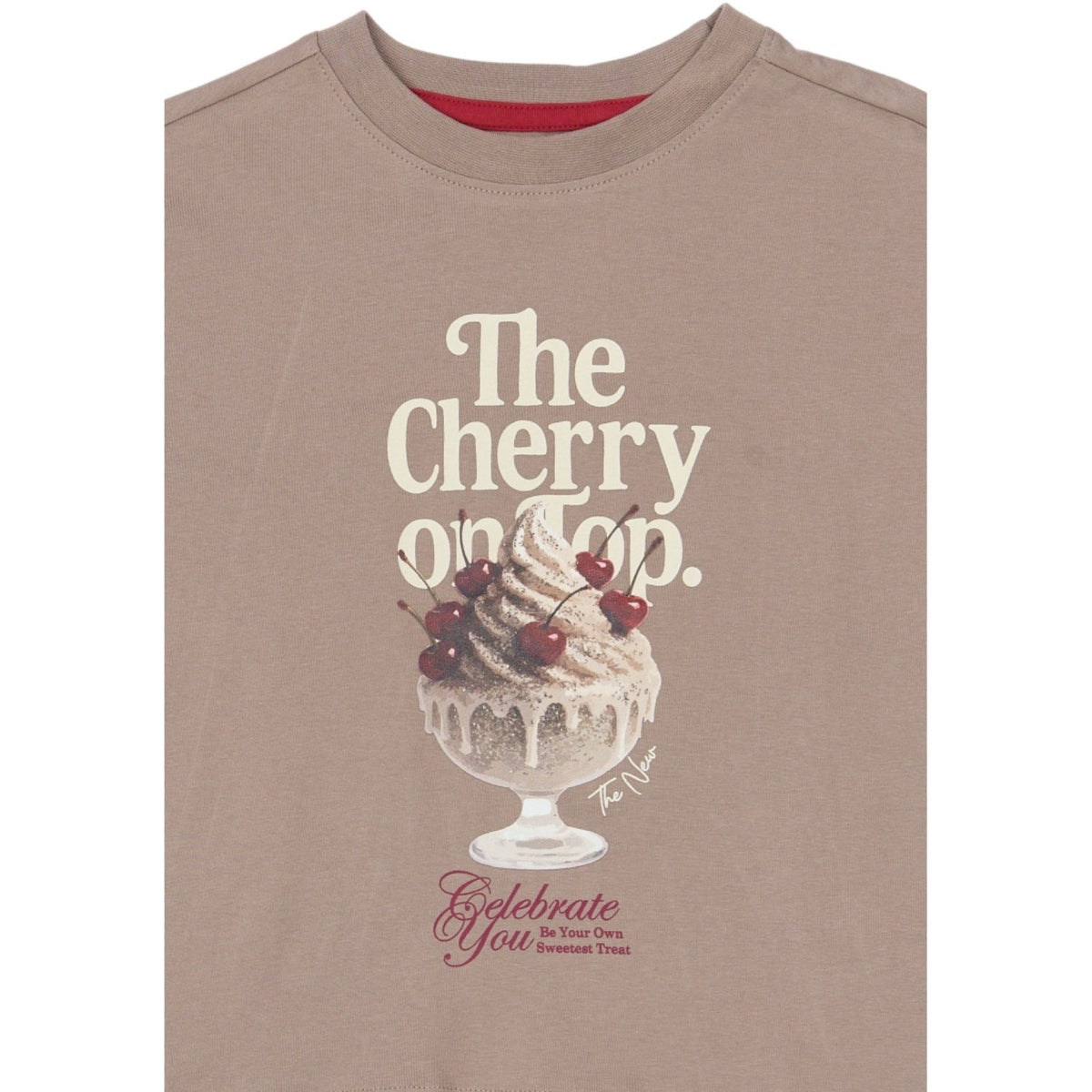 The New Taupe Gray Tn Tnyoletta Os S_S Tee