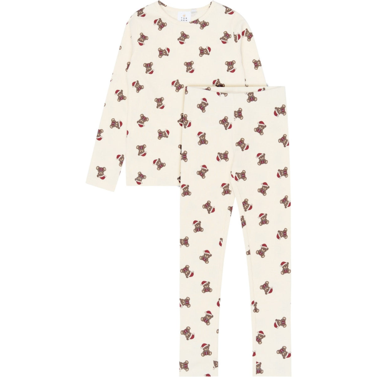 The New Gardenia AOP Tnholiday Bamse Rib Natsæt