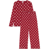 The New Rio Red AOP Tn Tnholiday Red Heart Voksen Rib Natsæt