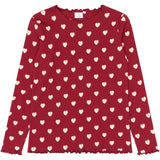 The New Rio Red AOP Tn Tnholiday Red Heart Voksen Rib Natsæt