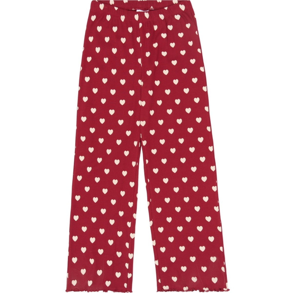 The New Rio Red AOP Tn Tnholiday Red Heart Voksen Rib Natsæt