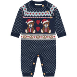 THE NEW Siblings Multi Colour Tnsbholiday Jacquard Buksedragt