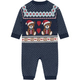 THE NEW Siblings Multi Colour Tnsbholiday Jacquard Buksedragt
