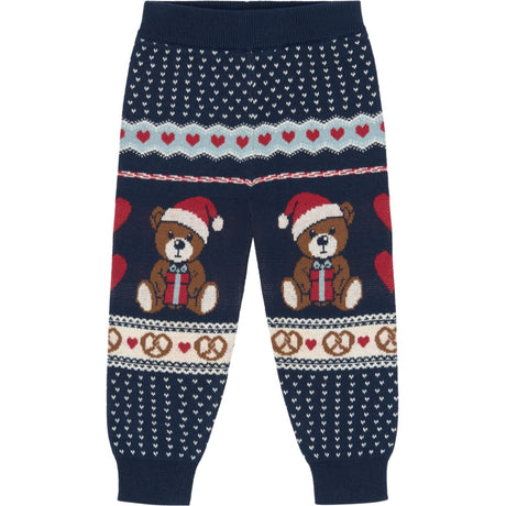 THE NEW Siblings Multi Colour Tnstholiday Jacquard Bukser