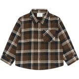 THE NEW Siblings Navy Blazer Check Tnstyaki L_S Flannel Skjorte