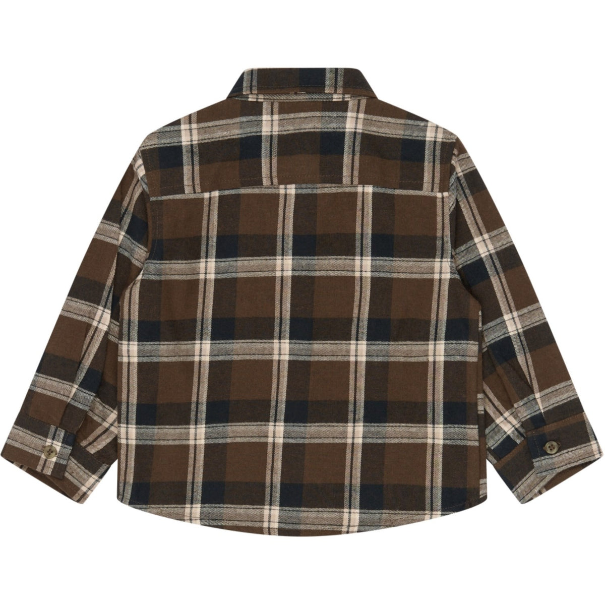 THE NEW Siblings Navy Blazer Check Tnstyaki L_S Flannel Skjorte