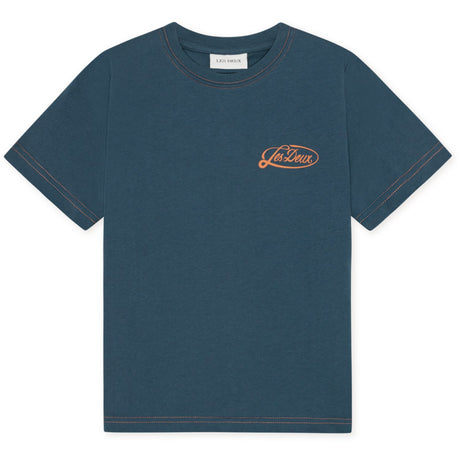 Les Deux Kids Dark Denim Blue Contrast T-Shirt KIDS