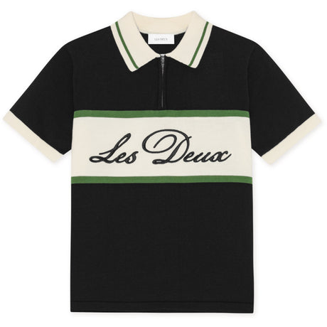 Les Deux Kids Tap Shoe Black Strikket Lynlås Polo KIDS