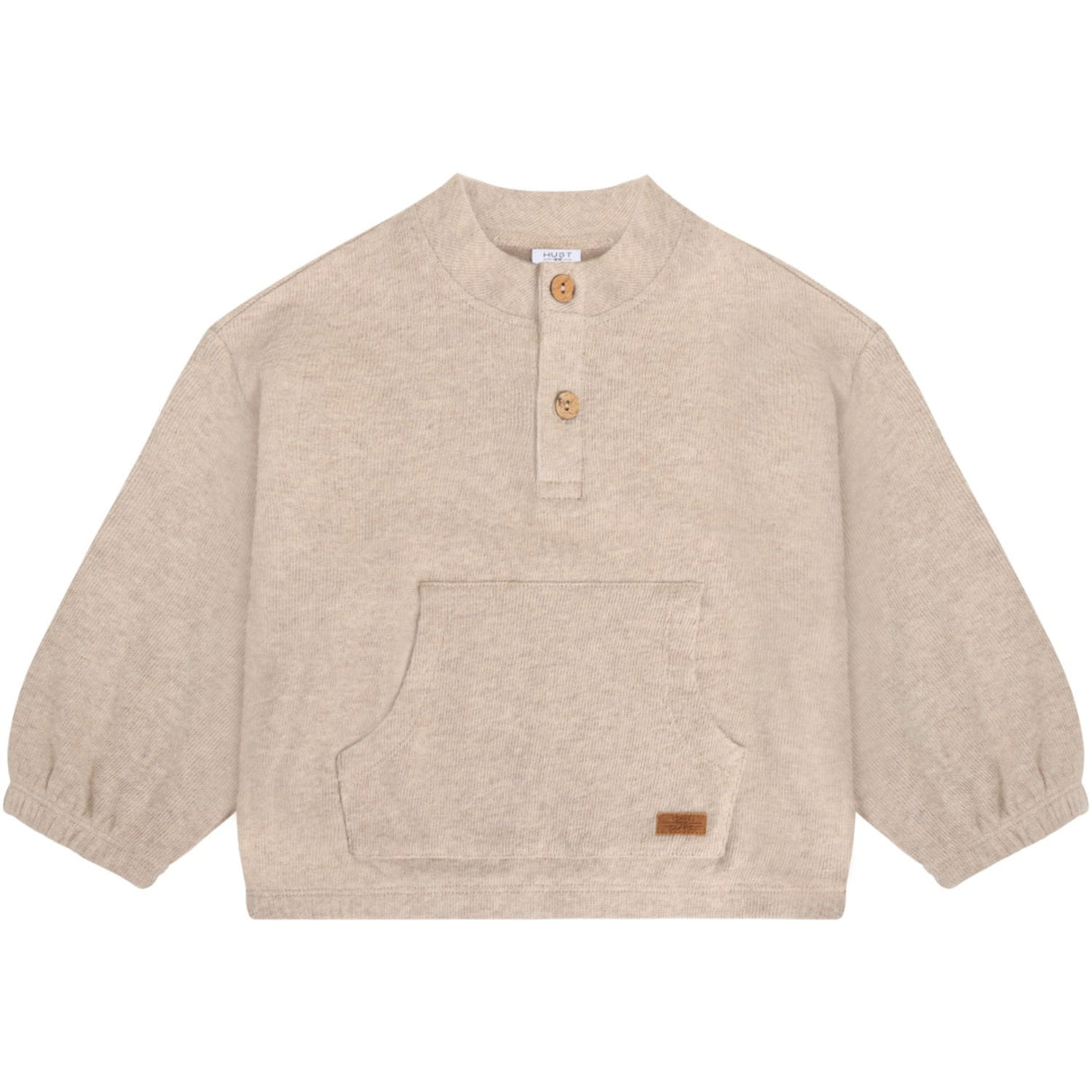 Hust & Claire Beige Melange Sigurt Fine Strik