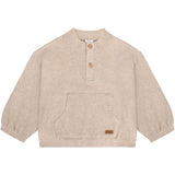 Hust & Claire Beige Melange Sigurt Fine Strik