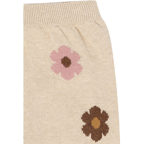 Hust & Claire Old Beige Melange Lisa Flower