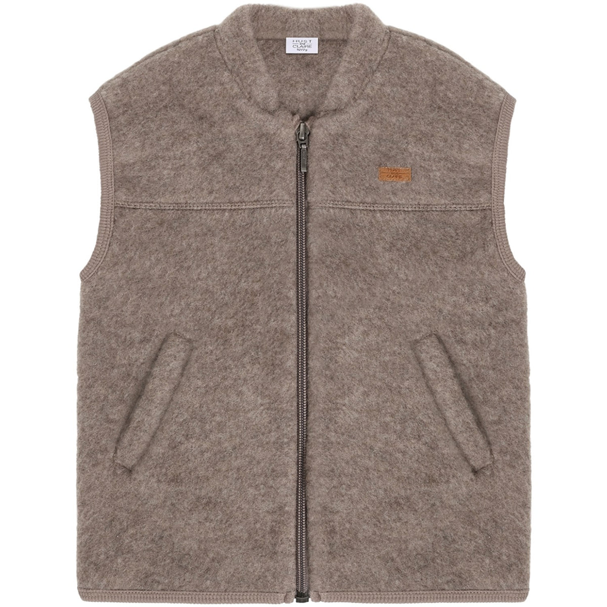 Hust & Claire Deer Melange Emilo Zip Uld