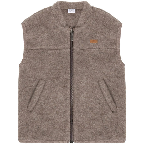 Hust & Claire Deer Melange Emilo Zip Uld