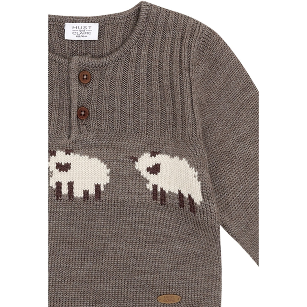 Hust & Claire Deer Melange Pil Uld Sheep