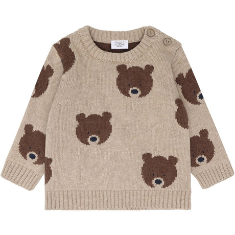 Hust & Claire Beige Melange Pilou Bjørn