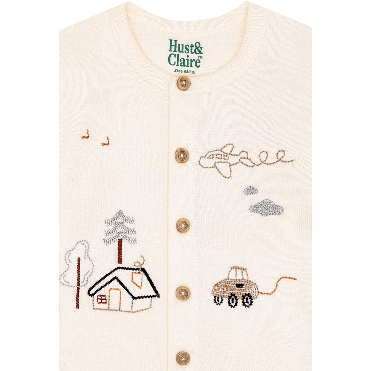 Hust & Claire Off White Boye Living