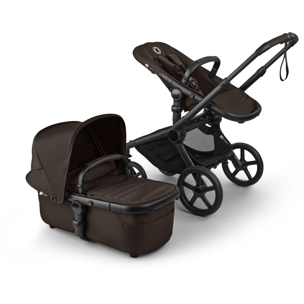 Bugaboo Bugaboo Fox 5 Renew Complete Black/Cocoa Brown-Cocoa Brown