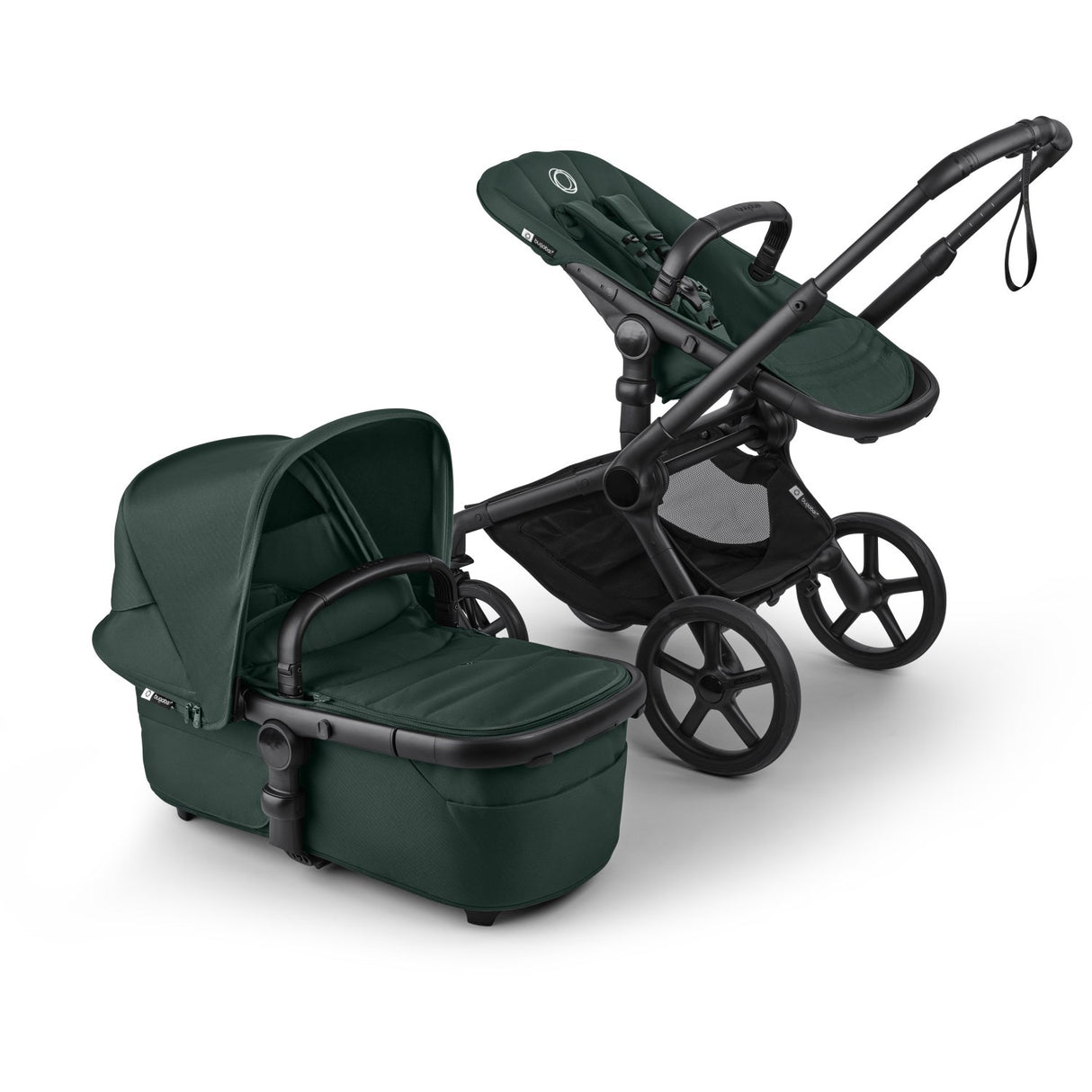 Bugaboo Bugaboo Fox 5 Renew Complete Black/Fern Green-Fern Green
