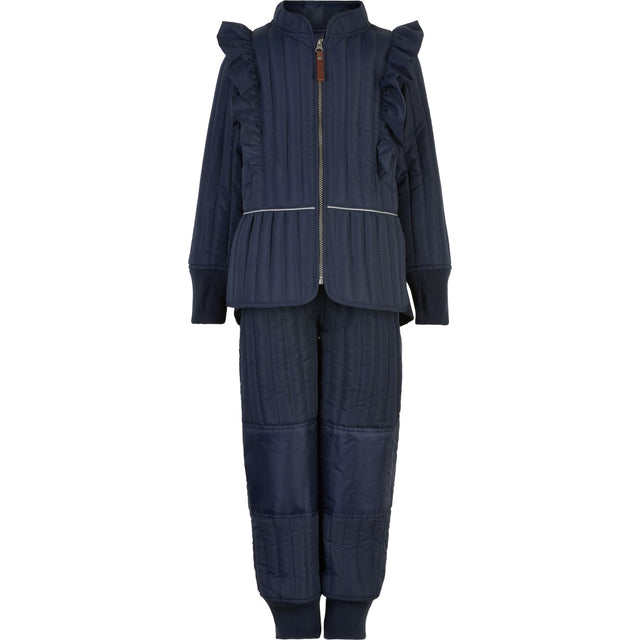 En Fant Blue Night Termo Sæt Girl - Solid
