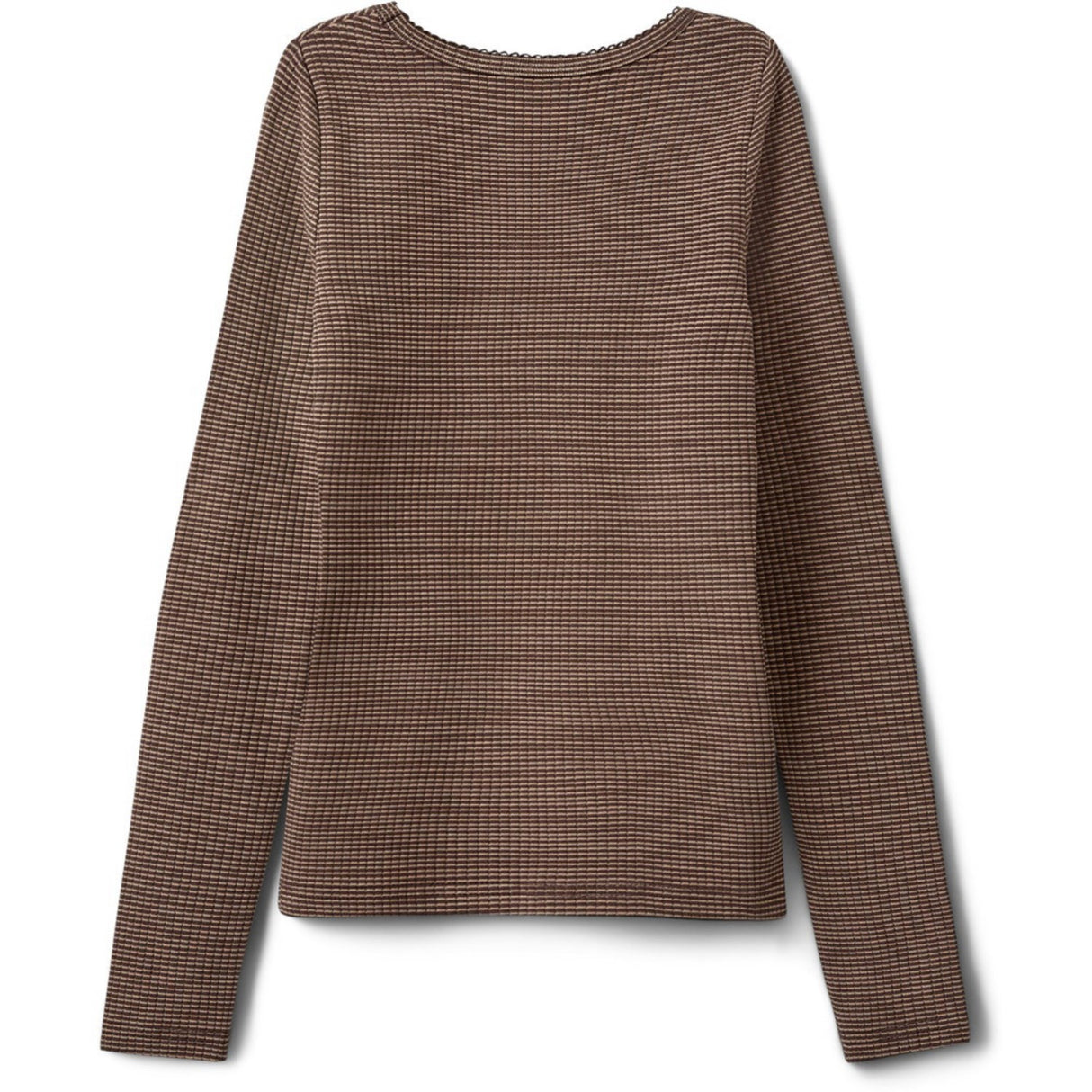 Sofie Schnoor Brown Striped Petriciasy T-Shirt Long Sleeve