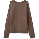 Sofie Schnoor Brown Striped Petriciasy T-Shirt Long Sleeve