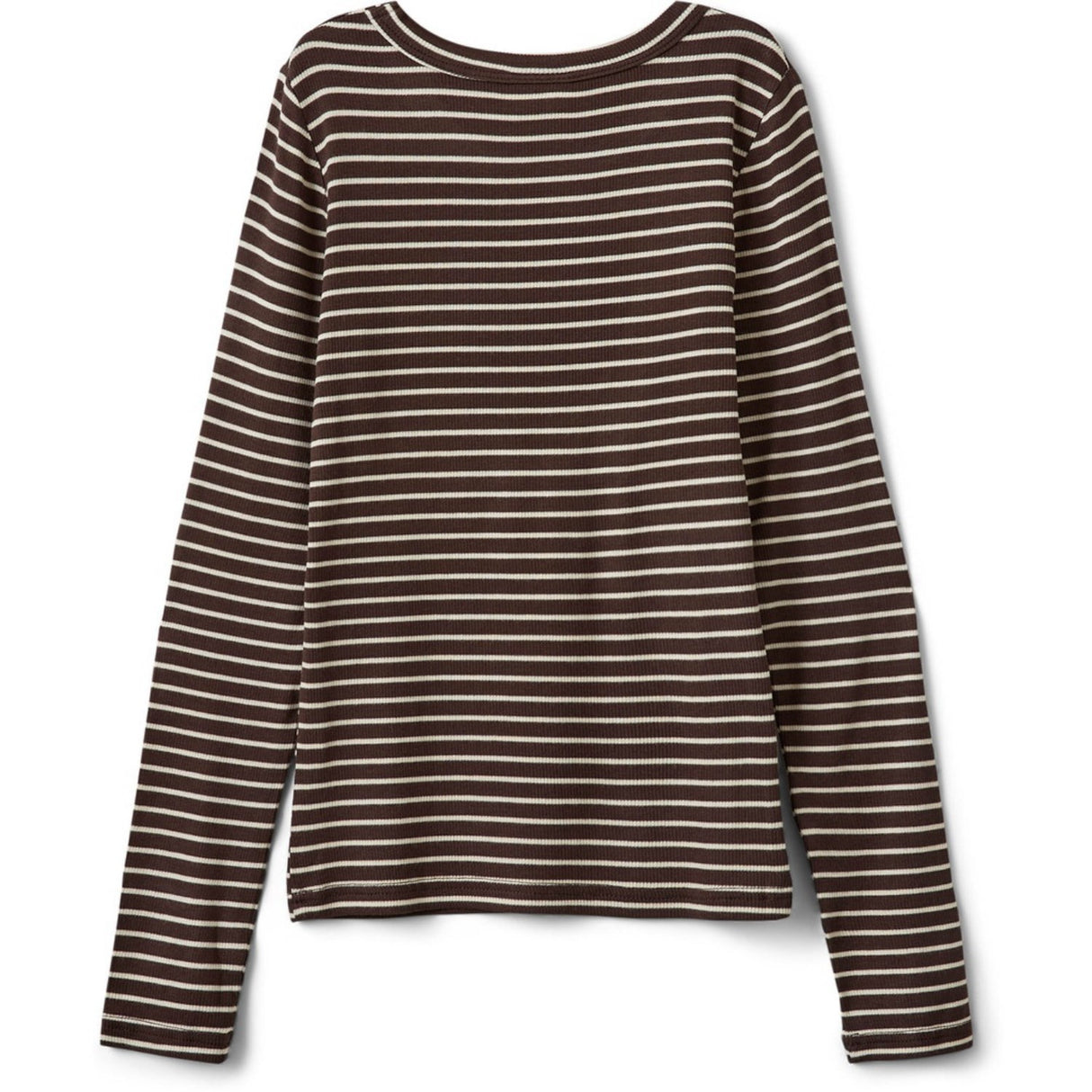 Sofie Schnoor Brown Striped Petriciasy T-Shirt Long Sleeve