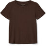 Sofie Schnoor Brown Fudge Nataliasy Rib T-Shirt