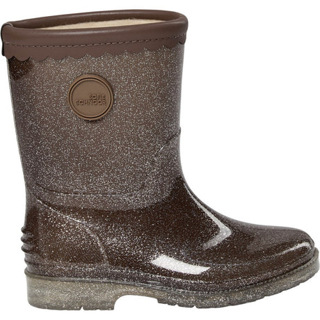 Sofie Schnoor Dark Brown Jessicakb Rubber Støvle M/ Lining