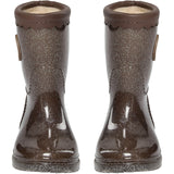 Sofie Schnoor Dark Brown Mellykb Rubber Støvle M/ Liining