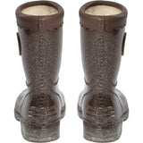 Sofie Schnoor Dark Brown Mellykb Rubber Støvle M/ Liining