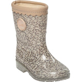 Sofie Schnoor Off White W Aop Mellykb Rubber Støvle M/ Liining