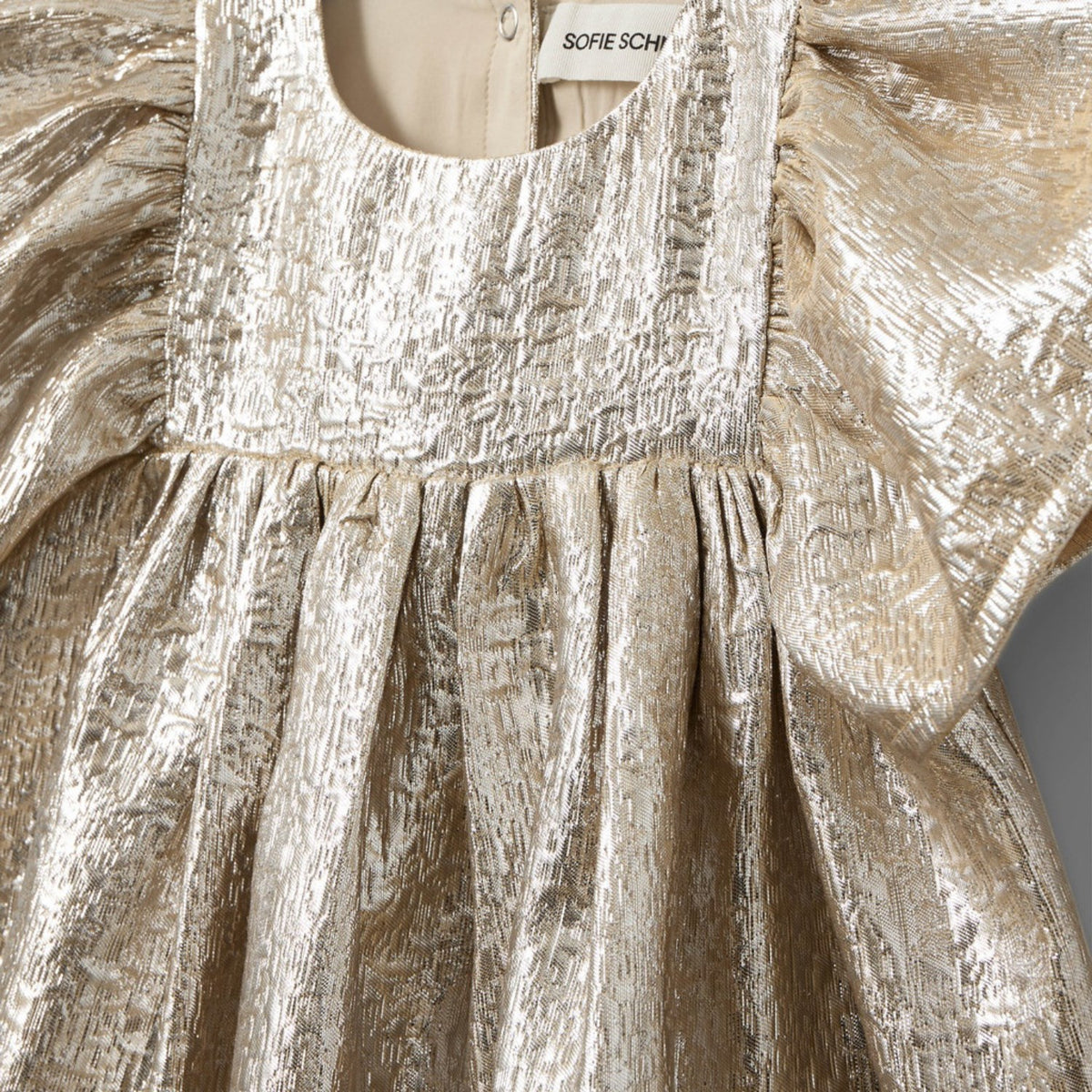 Sofie Schnoor Light Gold Lissiekb Kjole