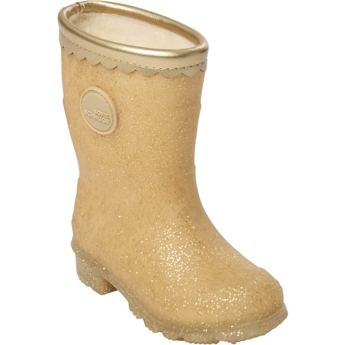 Sofie Schnoor Champagne Jessicask Rubber Støvle M/ Lining