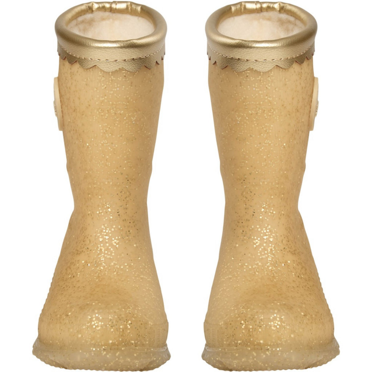 Sofie Schnoor Champagne Jessicask Rubber Støvle M/ Lining