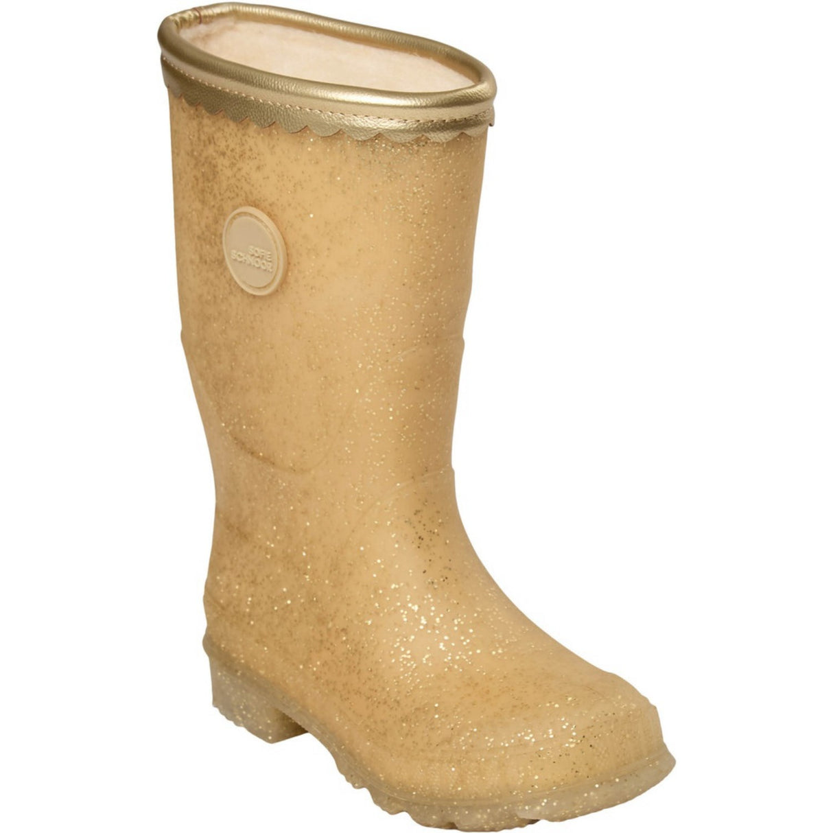 Sofie Schnoor Champagne Jessicask Rubber Støvle M/ Lining