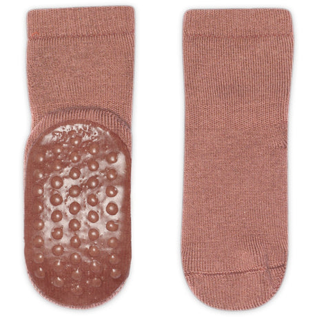 Gobabygo Woodrose Uld Strømper Anti-Slip