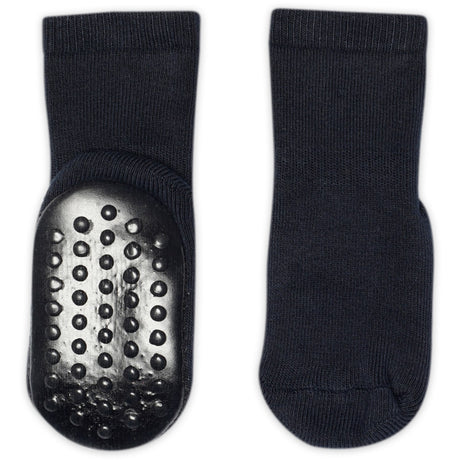 Gobabygo Navy Bomuld Strømper Anti-Slip