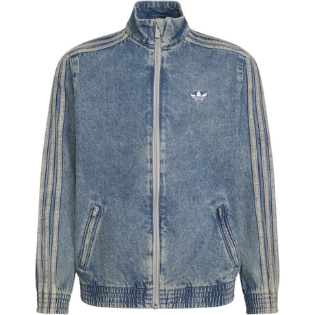adidas Originals Worn Blue Denim Firebird Den Tt Jakke