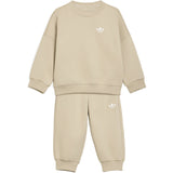 adidas Originals Khaki Three Crew Jog Sæt